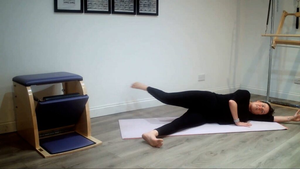 Side lying mobility exercises
