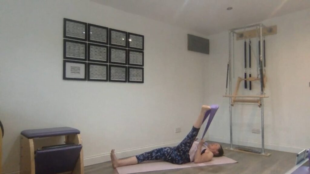 10/3/25 - Stretching with the resistance band